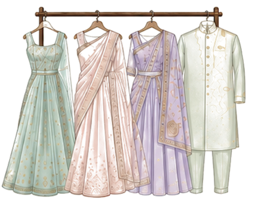 Outfit inspiration for Sangeet Sundowner